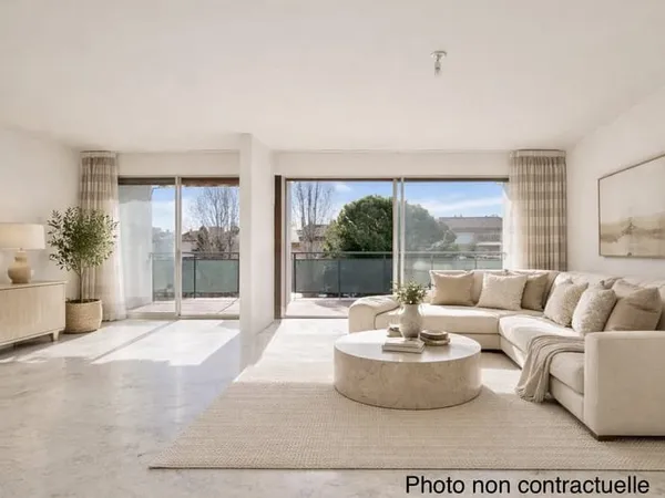 Montpellier appartement T5 traversant - Dernier étage, balco