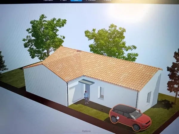 Maison 3 chambres avec garage à SAINT HILAIRE DE RIEZ à proximité de l'océan