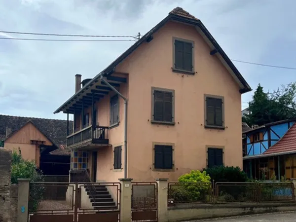 Maison 6 pièces avec PC pour 2 appartements à ERGERSHEIM (67)