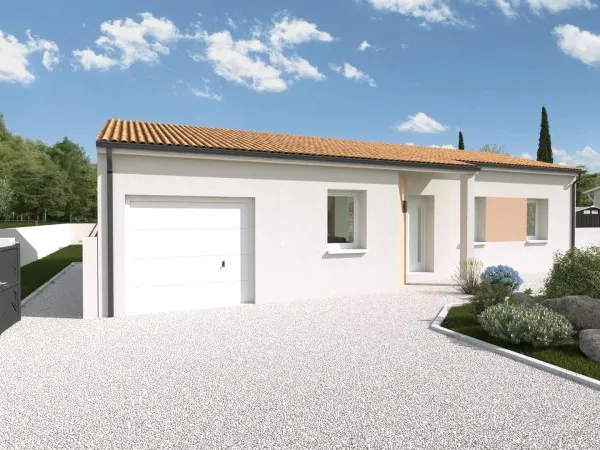 Terrain + maison 88 m²