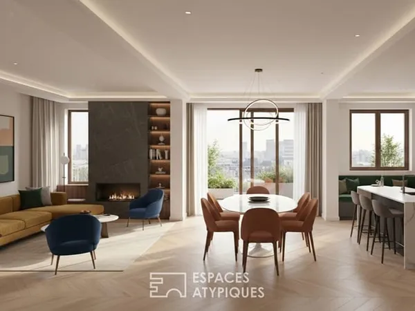 Appartement familial avec ascenseur privatif