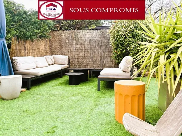 APPARTEMMENT T3 de 70,73M2 VENELLES CENTRE AVEC JARDIN DE 200M2 et GARAGE