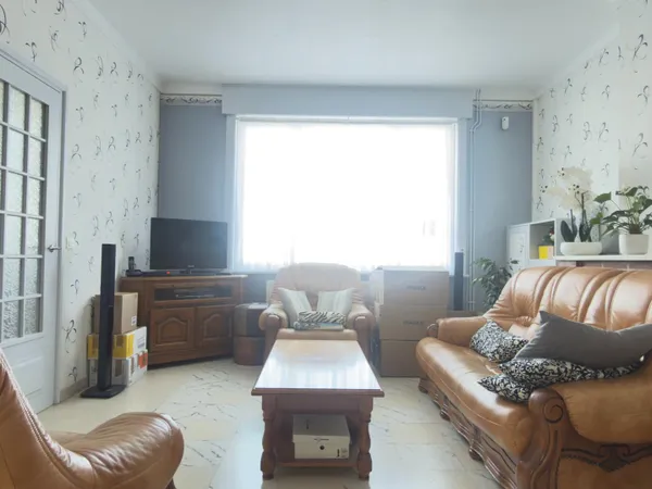 Maison semi indiv - poss semi plain-pied campagne