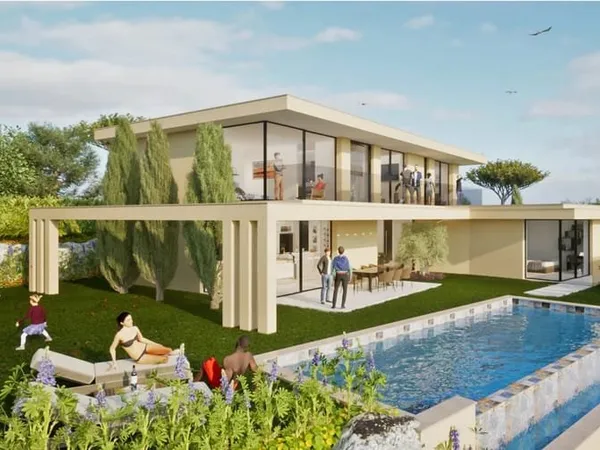 Projet Villa neuve vue mer Les Issambres