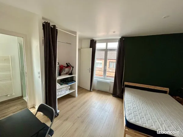 Chambre privative 20 m² + salle de bain & WC - Coloc 5 pers Lille