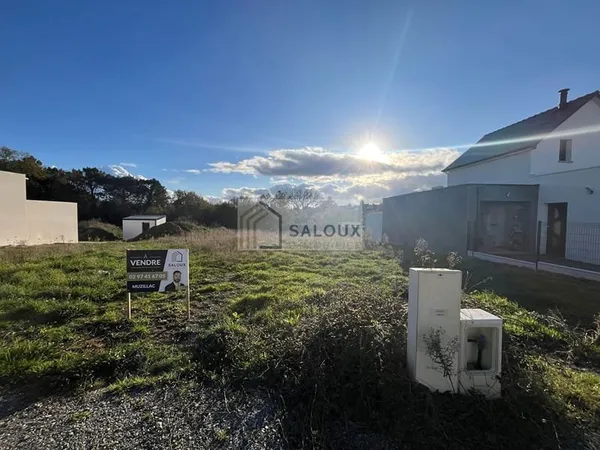 VENTE TERRAIN VIABILISÉ DE 441m² - MUZILLAC