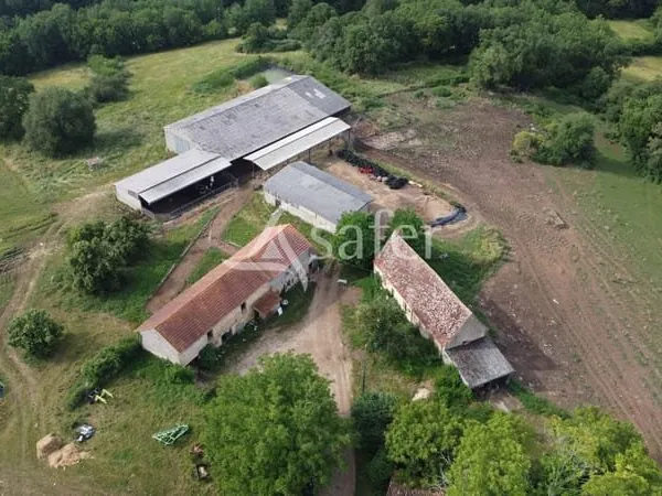 Exploitation bio en bovins lait sur 54ha, proche Lalinde