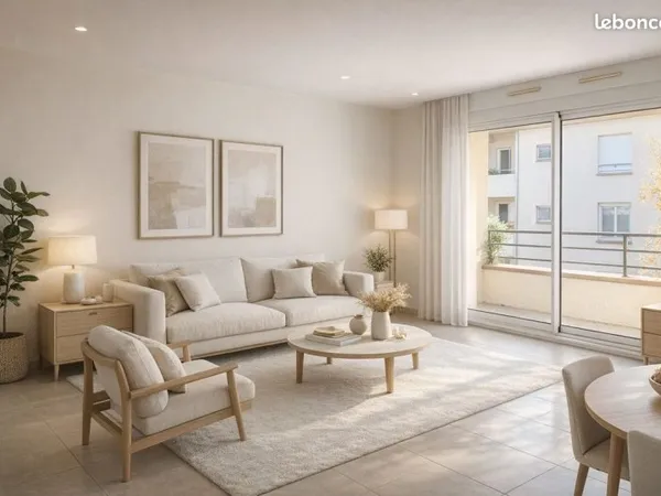 T3- 66.48 m² - balcon- parking sous-sol+ box velo - balma -sans honoraires