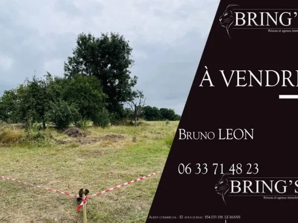 Terrain 850 m²