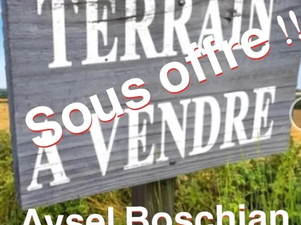 Terrain à vendre de 1030m2 ETAIN (55)