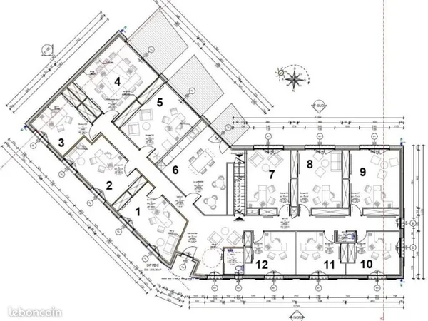 Location Bureaux Cambrai Ouest