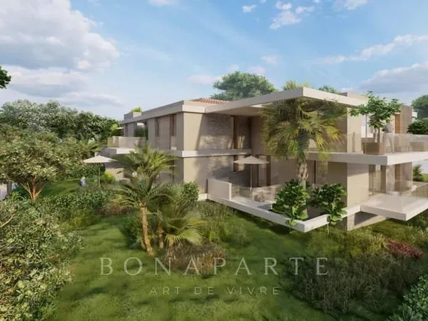 Appartement T4 luxueux de 139m² situé au 1er étage + 40m² de terrasses + garage double en sous-sol