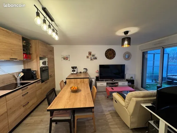 T2 récent 45 m² avec terrasse et parking - Mordelles