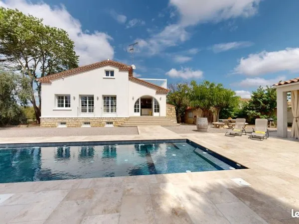 Maison de maître rénovée avec piscine, gîtes indépendants et parc arboré à Luc-sur-Orbieu - Proche N