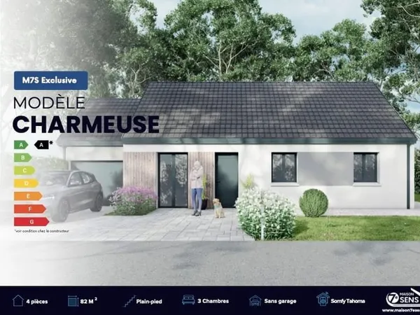 Maison neuve 4 pièces 82 m²