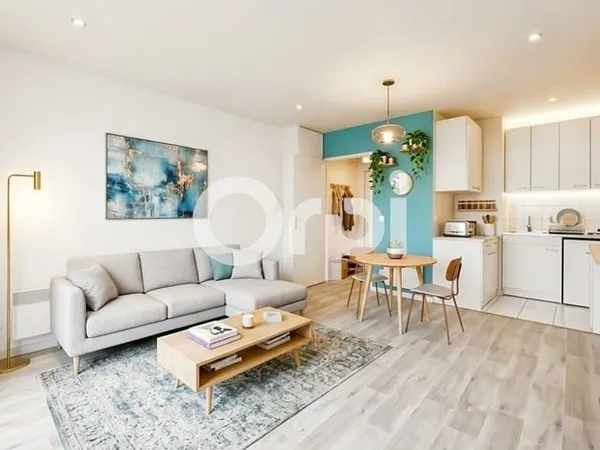 Studio 1 pièce 27 m²