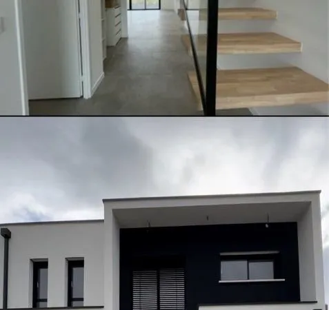 Magnifique maison architecte standing 150m2 - 4 chambres + bureau
