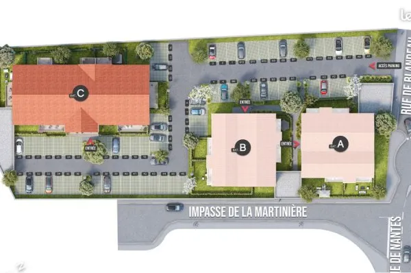 Appartement 3 pièces 64 m²