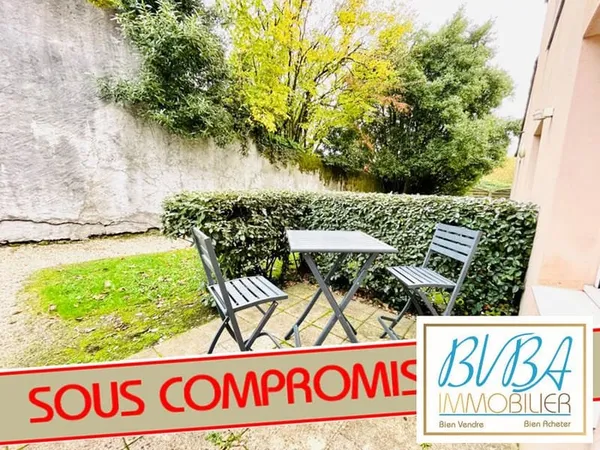 Appartement Nantes 1 pièce(s) 20.58 m2 - Calme - extérieure - petite copropriété -