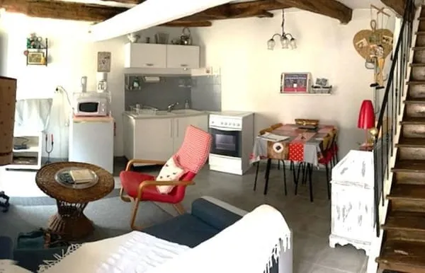 Maison 2 pièces 34 m2 jardin