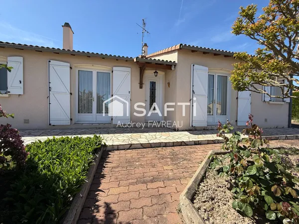 Maison de plain-pied, 100m2, idéalement situé