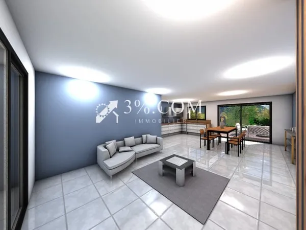 MAISON PLAIN PIED 100 M2 + Terrain 707 m2 54360 Damelevieres