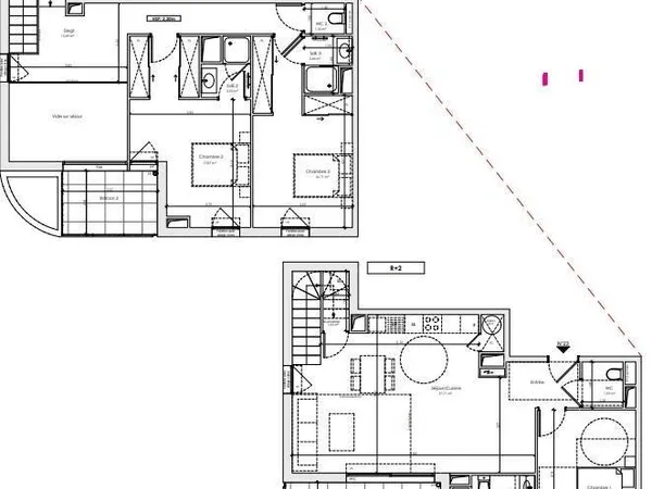 Duplex 4 pièces 114 m²
