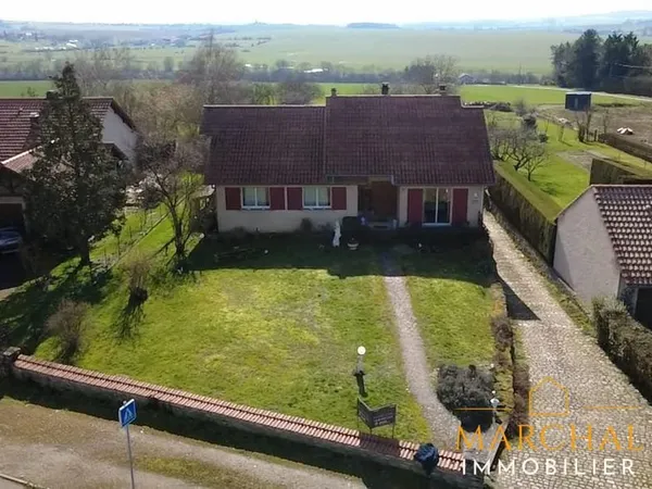 MAISON + APPARTEMENT INEPENDANT -LAQUENEXY-25 ares de terrain-