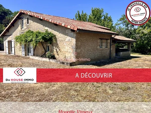 Maison en pierre sur terrain 39000 m2