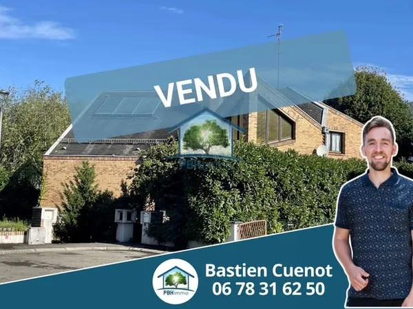 ILLKIRCH (67) - MAISON D'ARCHITECTE - 265 M² - 7 ARES - SALON CATHEDRALE - DOUBLE GARAGE