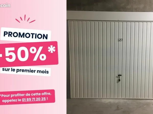 Garage/box 13 m² Tinqueux