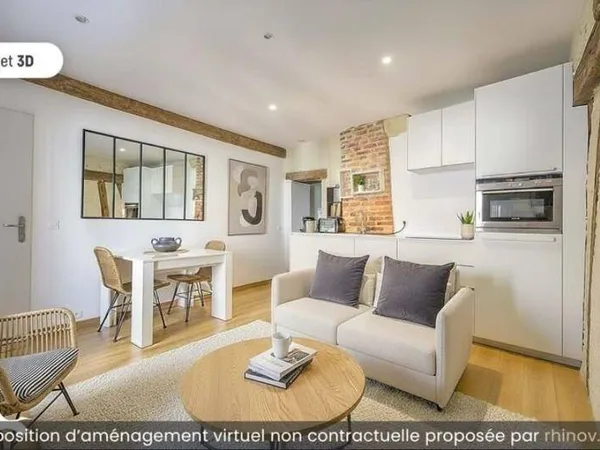 Duplex 3 pièces 50 m²