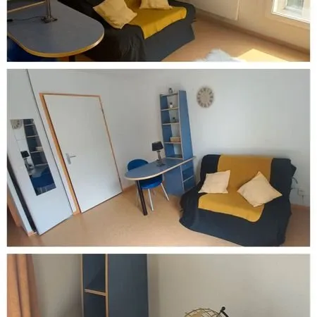À louer : charmant studio meublé de 20 m², parfaitement agencé pour un confort optimal au quotidien