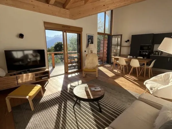 Appartement neuf avec vue Mont-Blanc à vendre à Combloux