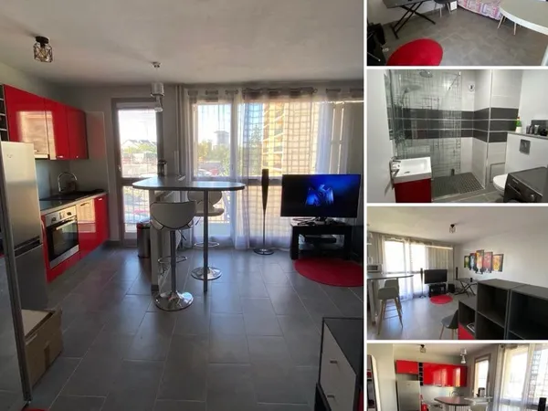 ✨ À vendre - Charmant T1 avec grand balcon - Résidence sécurisée à Chartres ✨