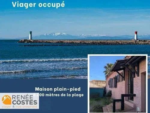 Viager occupé - H79 ans - AGDE (34300)