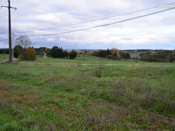 A vendre terrain constructible