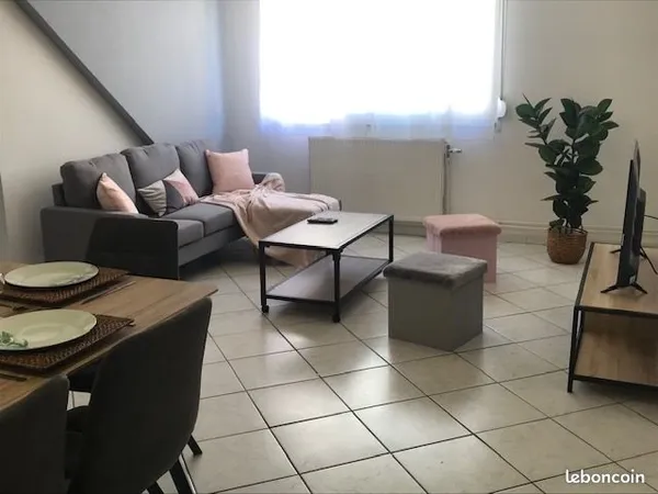 Appartement F3 meublé avec place de parking à Belfort
