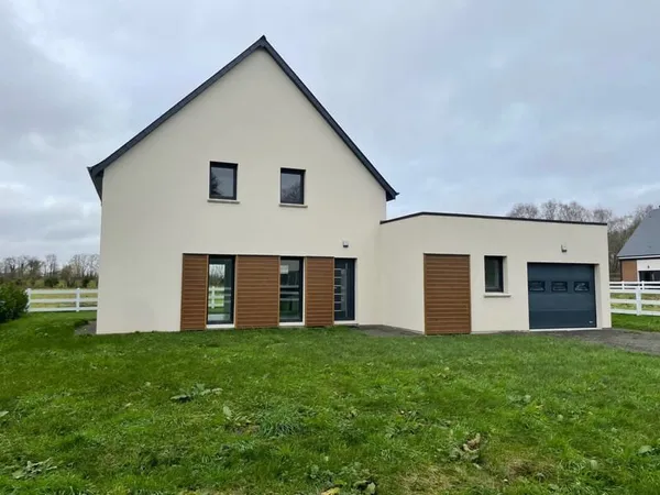 Maison neuve avec chambre en RDC