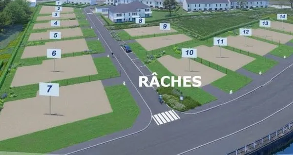 Terrain 533 m²
