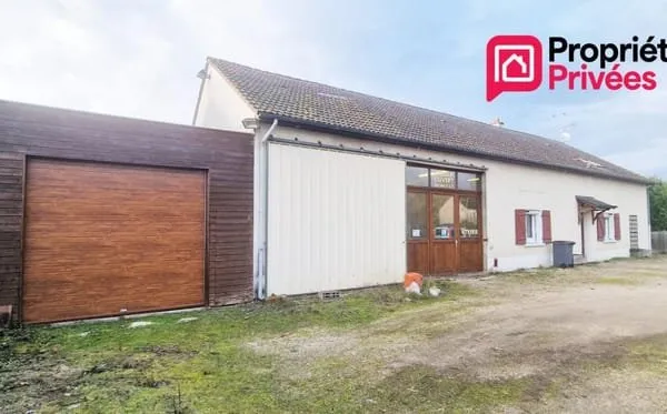 Local commercial/artisanal de 208 m² + Maison 138 m² - 6 pièces - 4 ch - terrasse