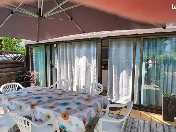 Caravane + véranda (mobilhome)