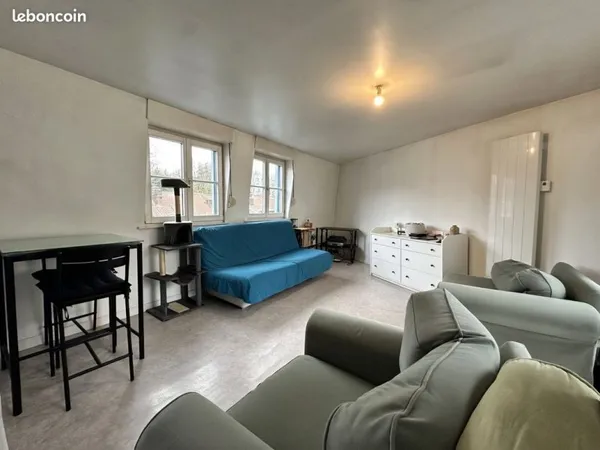 T3 vendu loué avec terrasse