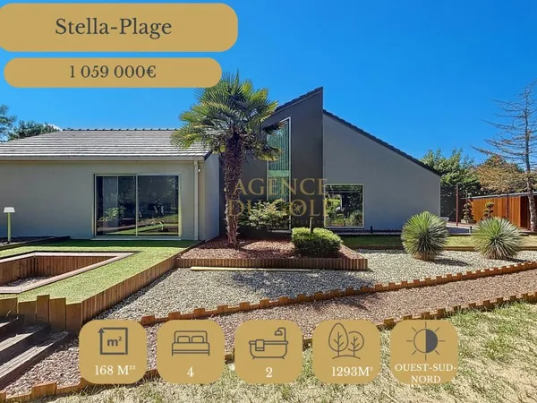 Propriété d'Exception à Stella-Plage. Élégance, Modernité &