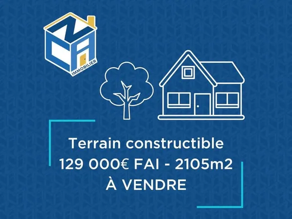 TERRAIN À BÂTIR 2105M2