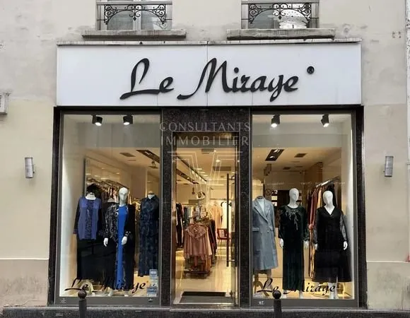 Local commercial 210 m² Paris 2ème