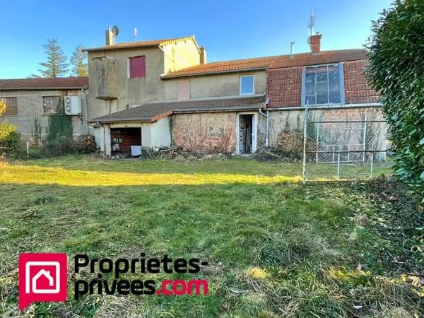 Maison pierre 8 pièces, 159 m² et grand terrain