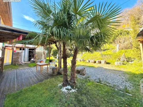 EXCLU T4 de 80m² sur 335m² de terrain
