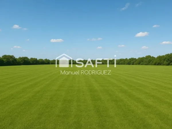 terrain de 3047 m2 constructible