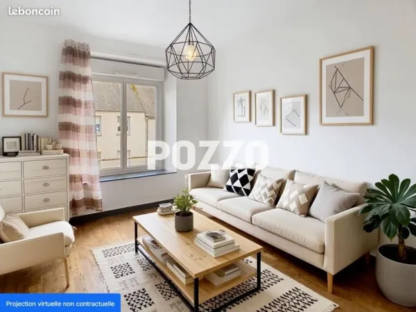 Appartement 2 pièces 43 m²